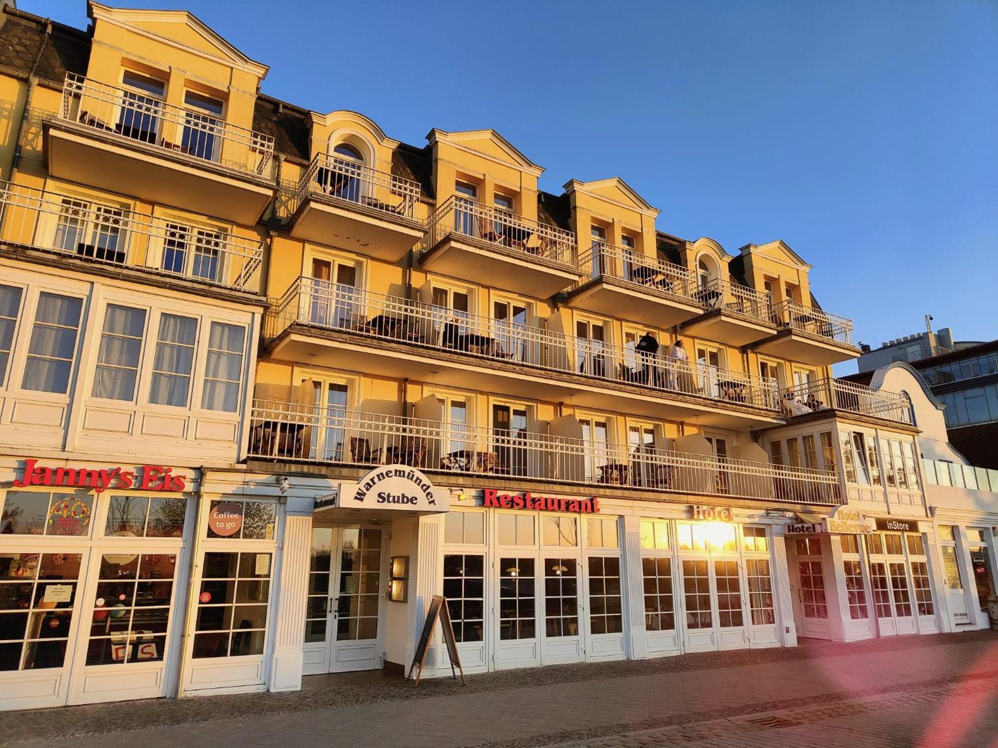 Hotel Bellevue Warnemuende Rostock Exterior photo